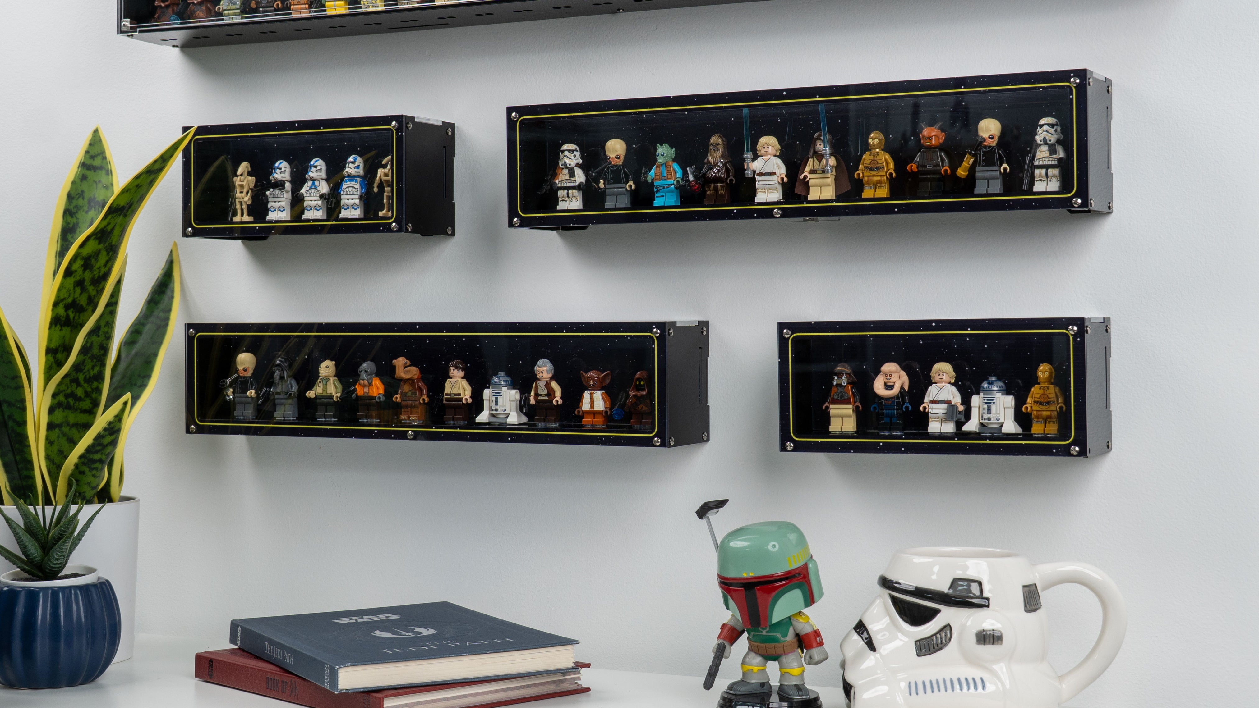 Brick Display Racks Display Cases and Stands For Pop Culture Collectables | Wicked Brick