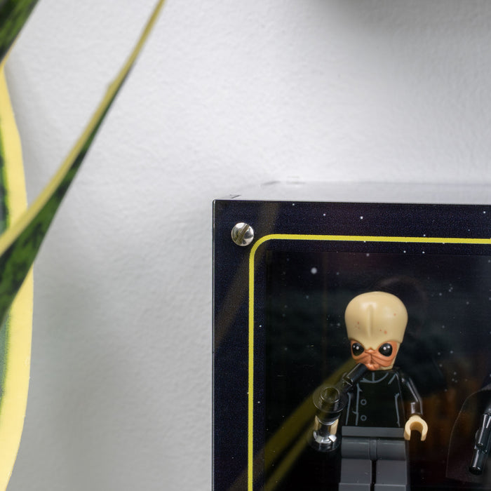 Wall Mountable Display Case for LEGO® Minifigures