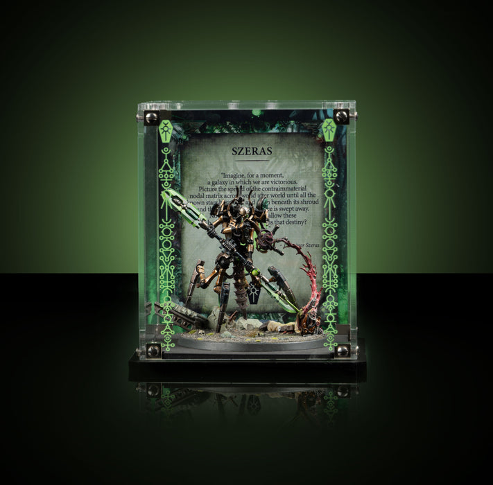 Limited Edition Display Cases for Warhammer® 40,000 Necrons