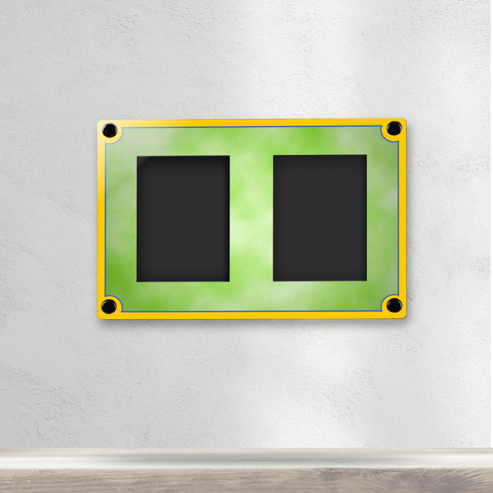 2-in-1 Display Frame for Trading Card Slabs