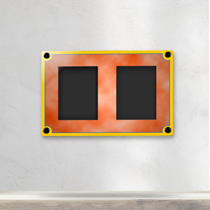 2-in-1 Display Frame for Trading Card Slabs