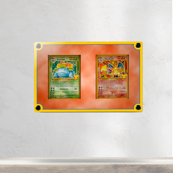 2-in-1 Display Frame for Trading Card Slabs