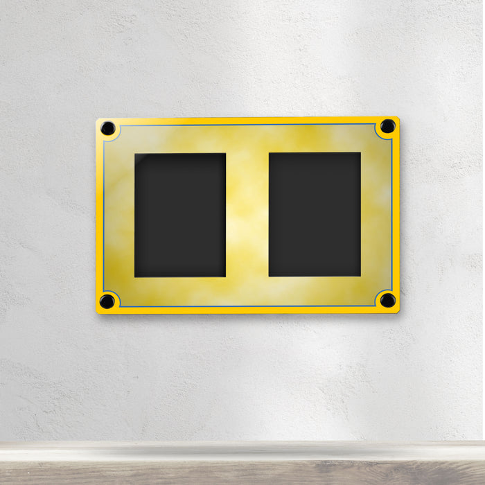 2-in-1 Display Frame for Trading Card Slabs