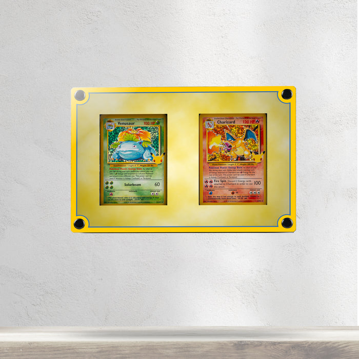 2-in-1 Display Frame for Trading Card Slabs