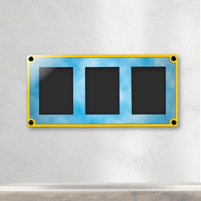 2-in-1 Display Frame for Trading Card Slabs