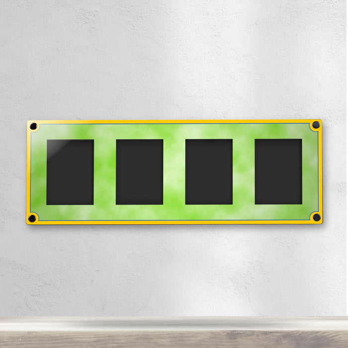 2-in-1 Display Frame for Trading Card Slabs