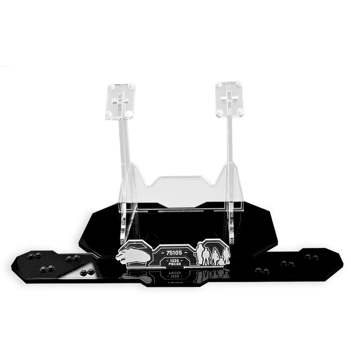 Display Stand for LEGO Star Wars Millennium Falcon 75105 — Wicked Display Stand for LEGO Star Wars Millennium Falcon 75105 — Wicked
