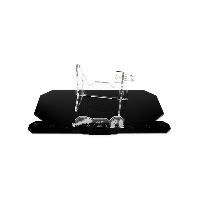 Display stand for LEGO Star Wars Tantive IV 75244