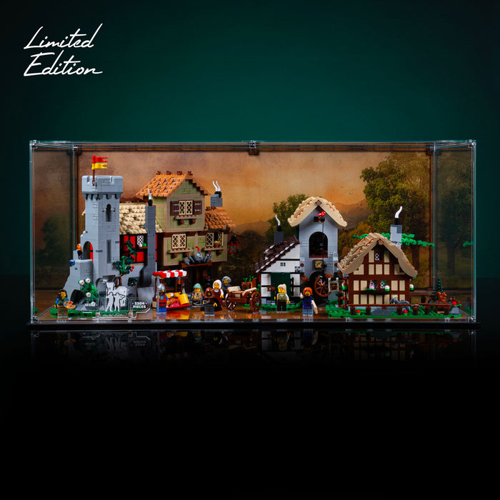 Limited Edition Display Case for LEGO® Icons Medieval Town Square (10332)