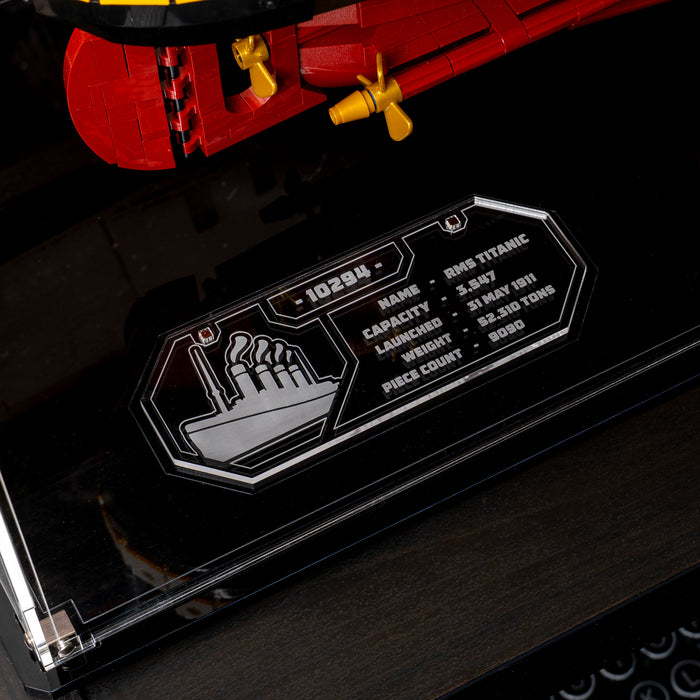 Display Case for LEGO® Titanic (10294)