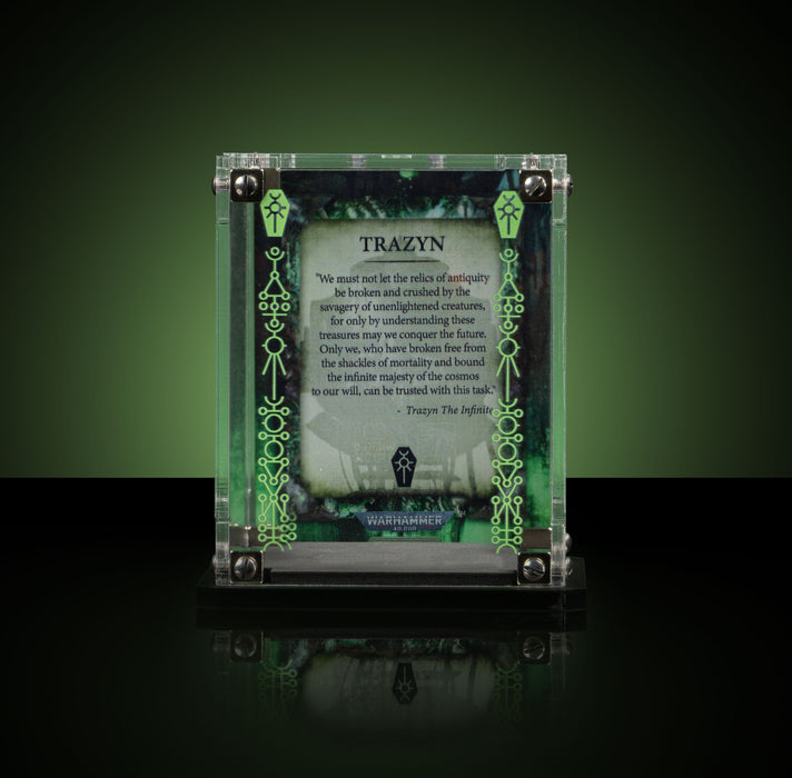 Limited Edition Display Cases for Warhammer® 40,000 Necrons
