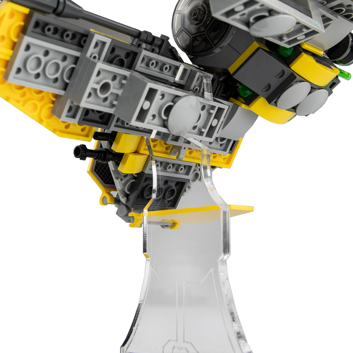 Display stand for LEGO® Star Wars™ Anakin's Jedi Interceptor (75281)