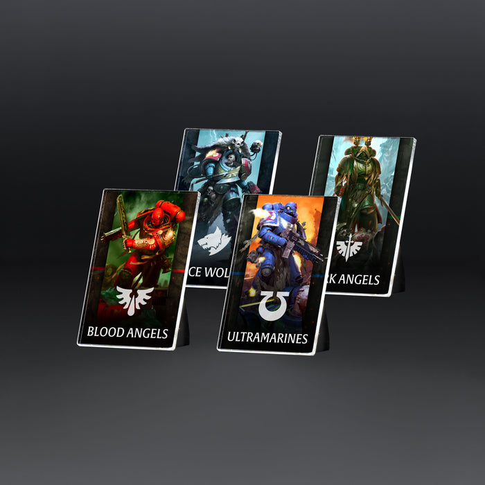 Plaques for Warhammer® 40,000 Space Marines