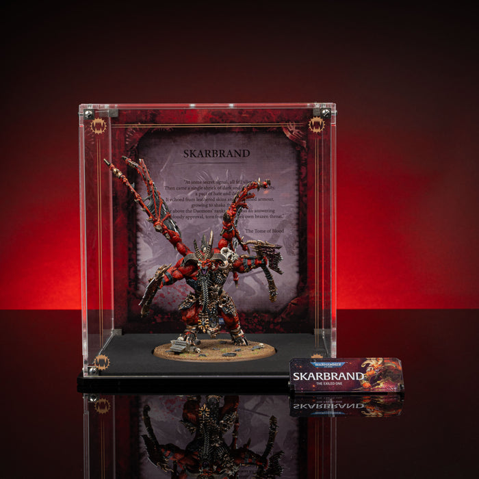 Limited Edition Display Cases for Warhammer® 40,000 World Eaters Miniatures