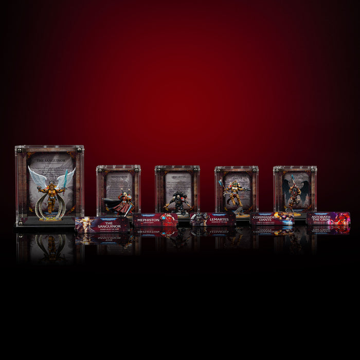 Limited Edition Display Cases for Warhammer® 40,000 Blood Angels Miniatures