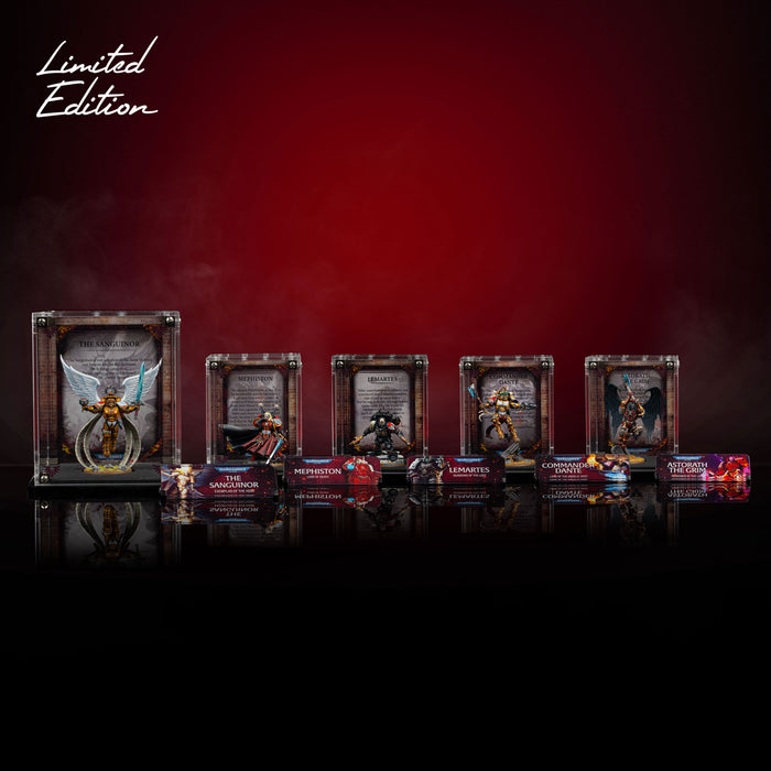 Limited Edition Display Cases for Warhammer® 40,000 Blood Angels Miniatures