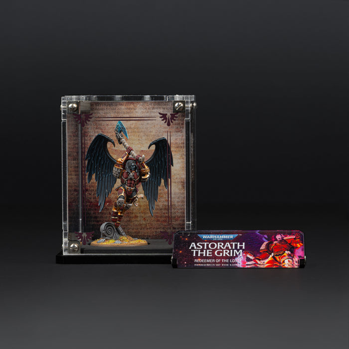 Display Cases for Warhammer® 40,000 Blood Angels Miniatures