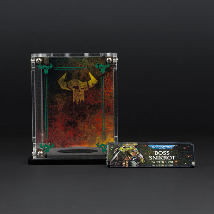 Display Cases for Warhammer® 40,000 Orks Miniatures