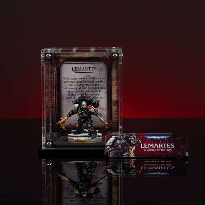 Limited Edition Display Cases for Warhammer® 40,000 Blood Angels Miniatures