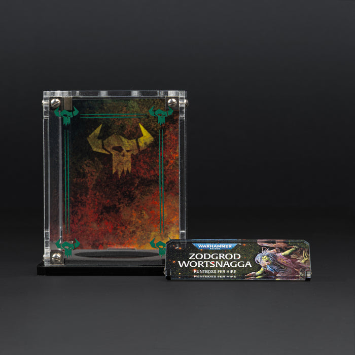 Display Cases for Warhammer® 40,000 Orks Miniatures