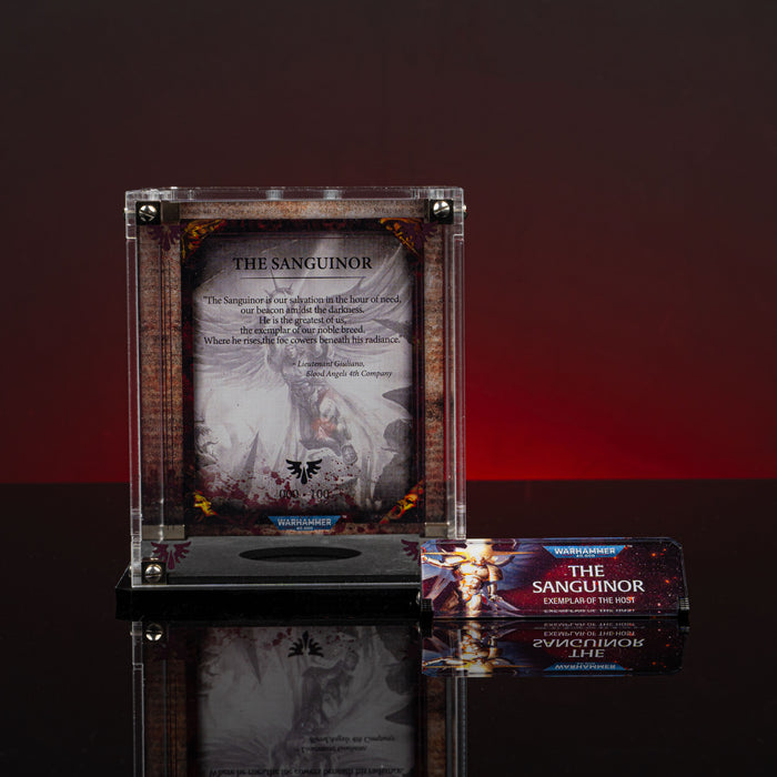 Limited Edition Display Cases for Warhammer® 40,000 Blood Angels Miniatures
