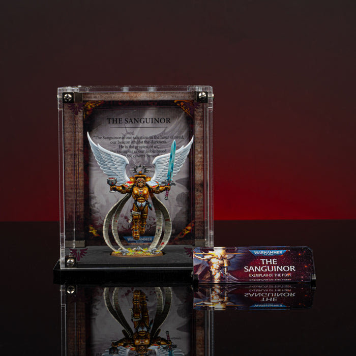 Limited Edition Display Cases for Warhammer® 40,000 Blood Angels Miniatures