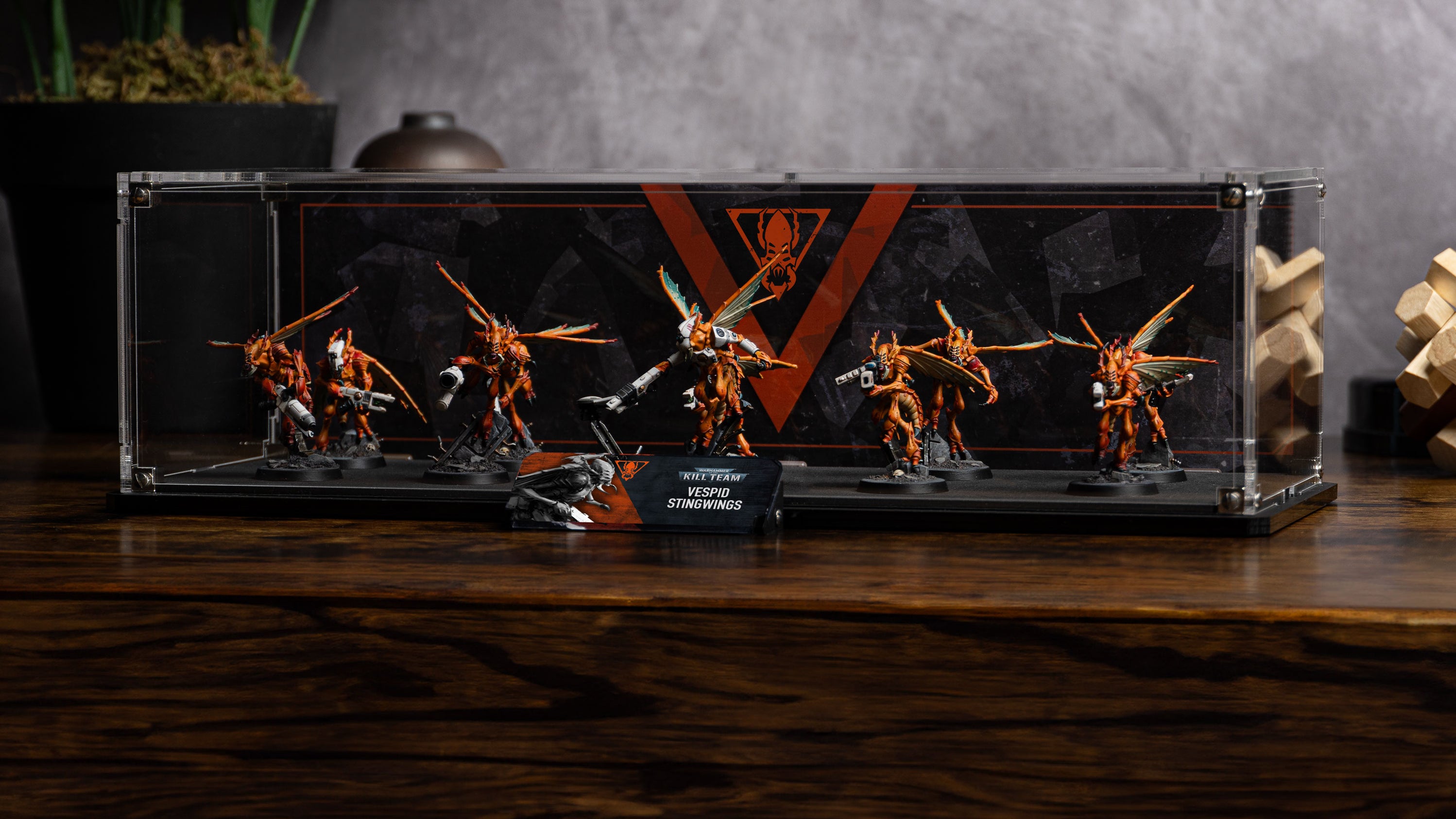 Display Case for Warhammer 40,000 Kill Team Vespid Stingwings — Wicked ...