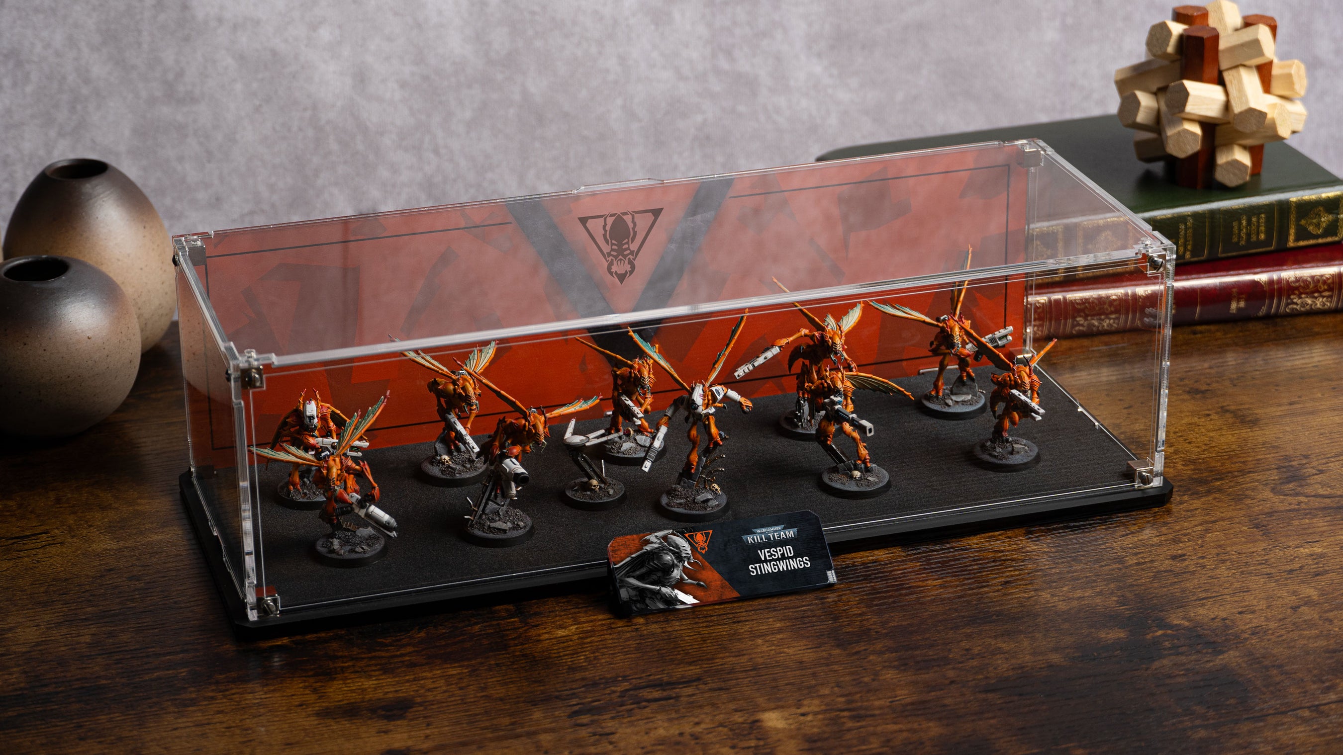 Display Case for Warhammer 40,000 Kill Team Vespid Stingwings — Wicked ...