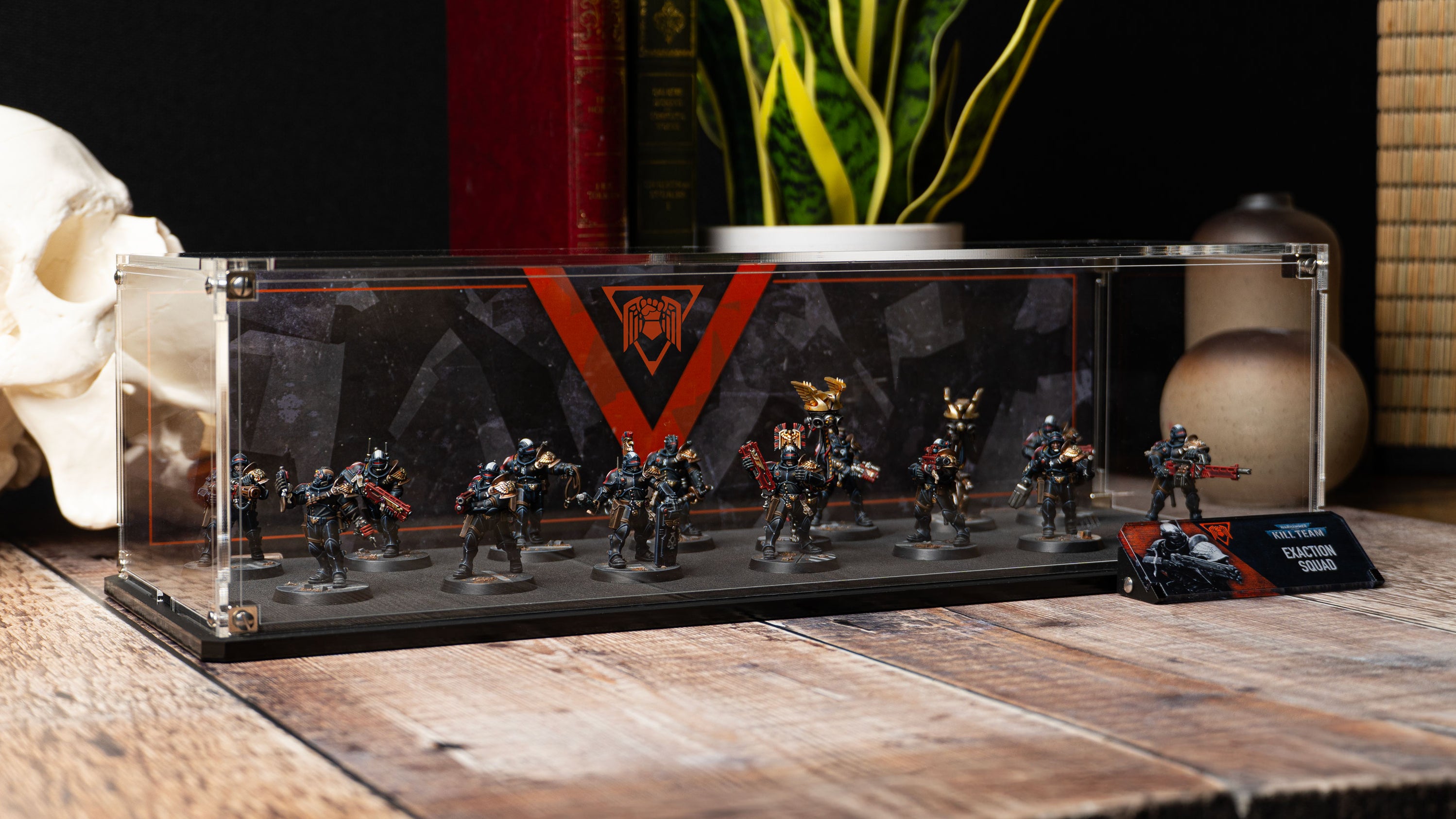 Display Case for Warhammer 40,000 Kill Team Exaction Squad — Wicked Brick