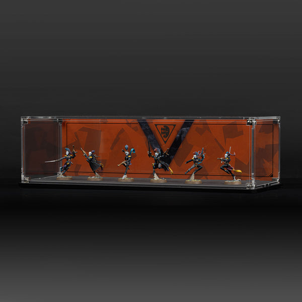 Display Case for Warhammer 40,000 Kill Team Void-Dancer Troupe