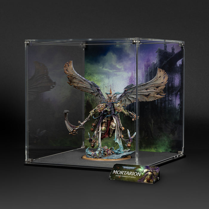 Display Case for Warhammer® 40,000 Mortarion Daemon Primarch of Nurgle
