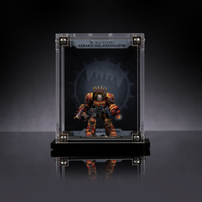 Display Case for Warhammer®+ World Eaters Terminator - Azrakh the Annihilator