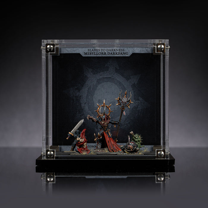 Display Case for Warhammer®+ Mibyllorr Darkfang - Chaos Sorcerer Lord