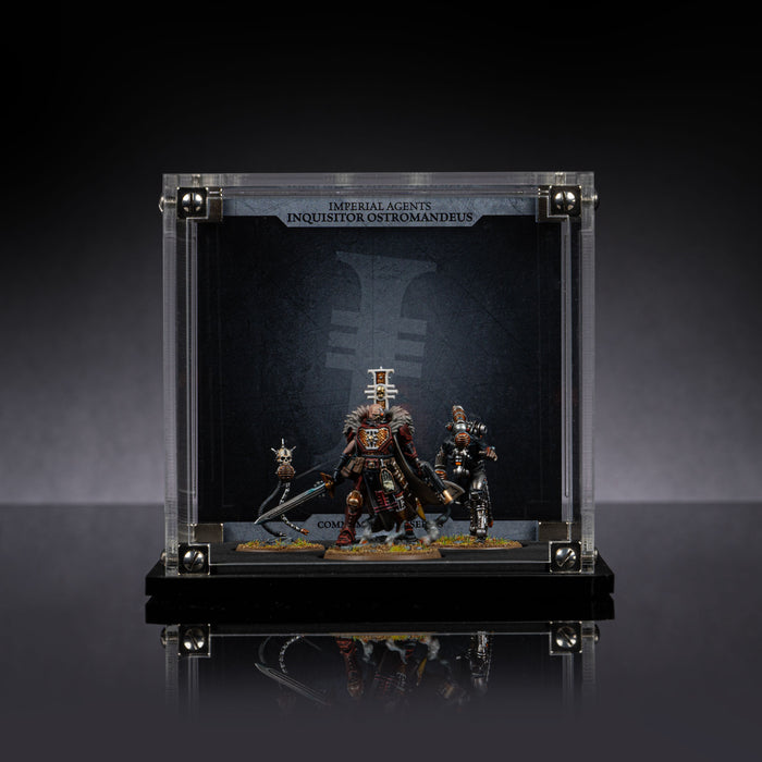 Display Case for Warhammer®+ Imperial Agents - Inquisitor Ostramandeus