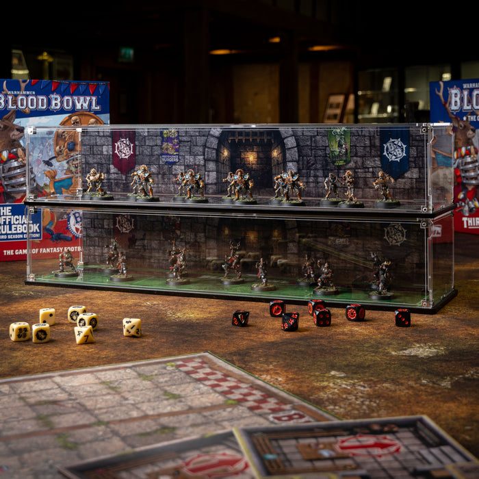 Stackable Display Case for Warhammer® Blood Bowl