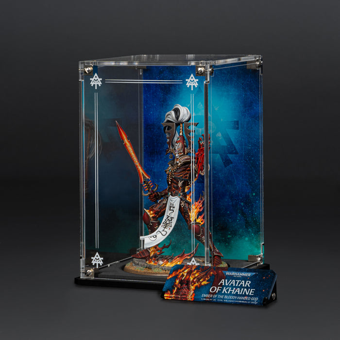Display Case for Warhammer® 40,000 Avatar of Khaine