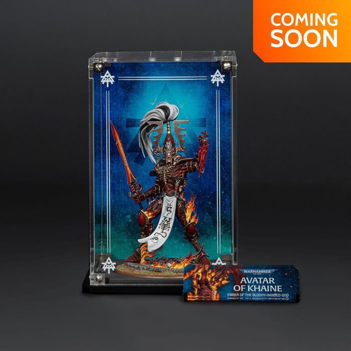 Display Case for Warhammer® 40,000 Avatar of Khaine