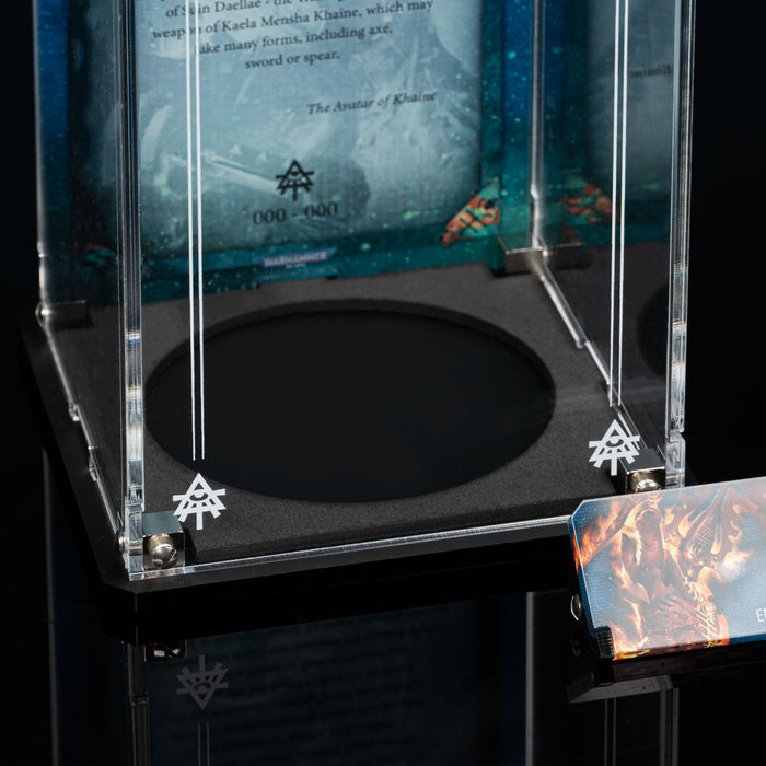Limited Edition Display Case for Warhammer® 40,000 Avatar of Khaine