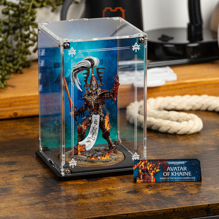 Display Case for Warhammer® 40,000 Avatar of Khaine