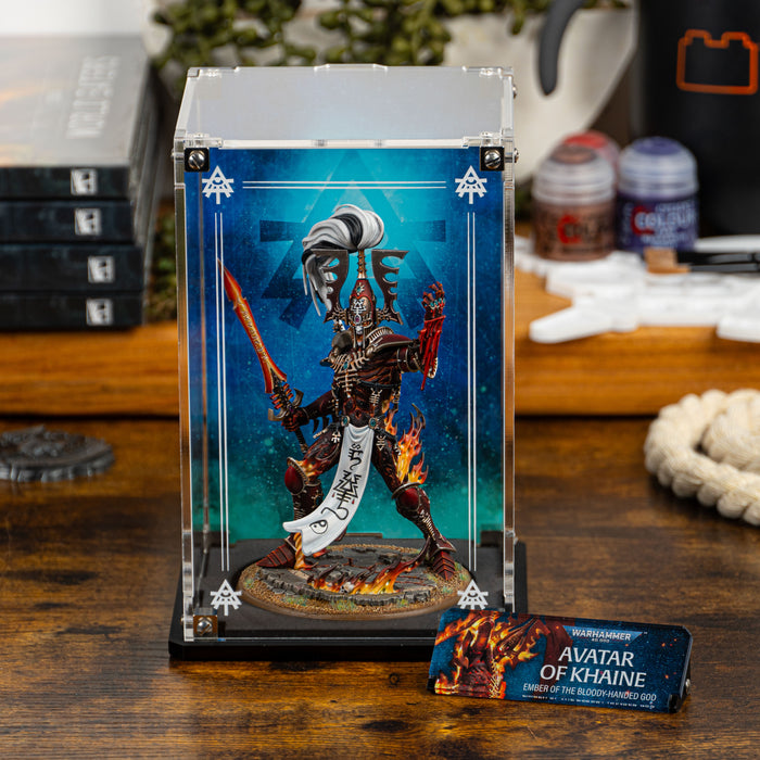Display Case for Warhammer® 40,000 Avatar of Khaine