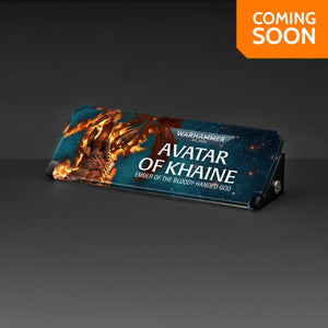 Plaque for Warhammer® 40,000 Avatar of Khaine