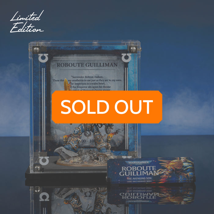 Limited Edition Display Case for Warhammer® 40,000 Roboute Guilliman