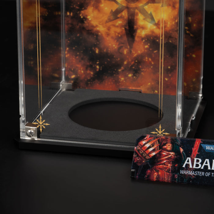 Display Case for Warhammer® 40,000 Abaddon the Despoiler