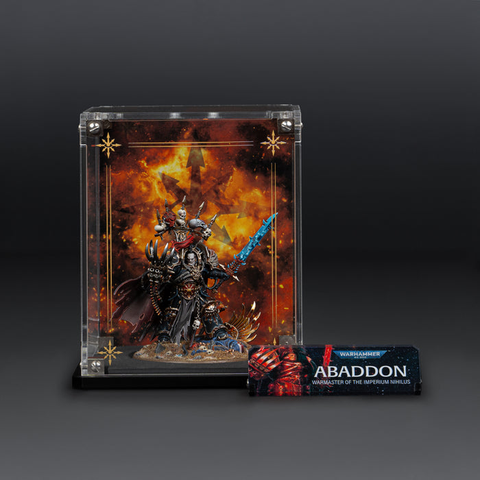 Display Case for Warhammer® 40,000 Abaddon the Despoiler