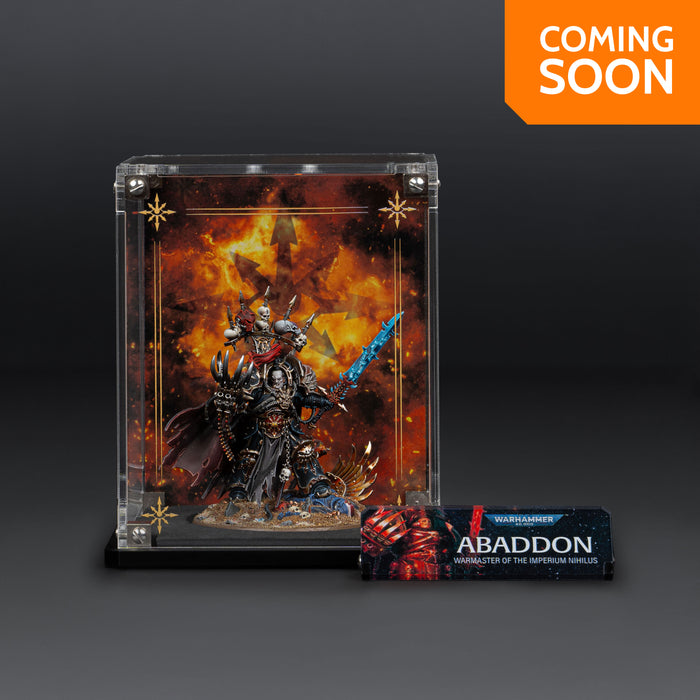 Display Case for Warhammer® 40,000 Abaddon the Despoiler