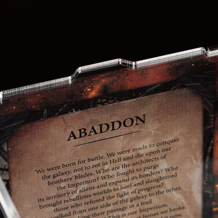 Limited Edition Display Case for Warhammer® 40,000 Abaddon the Despoiler