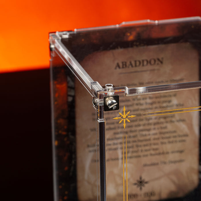 Limited Edition Display Case for Warhammer® 40,000 Abaddon the Despoiler