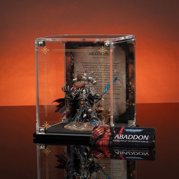 Limited Edition Display Case for Warhammer® 40,000 Abaddon the Despoiler