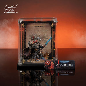 Limited Edition Display Case for Warhammer® 40,000 Abaddon the Despoiler