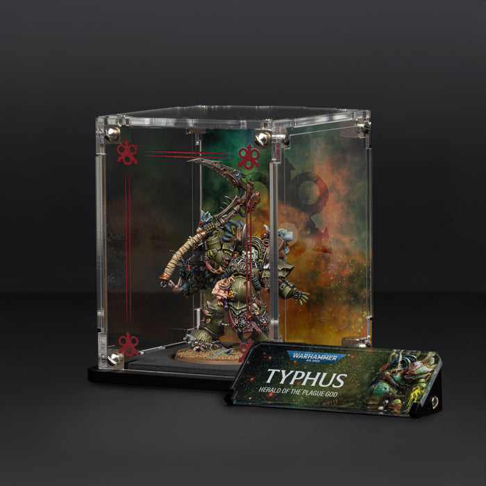 Display Case for Warhammer® 40,000 Typhus, Herald of the Plague God